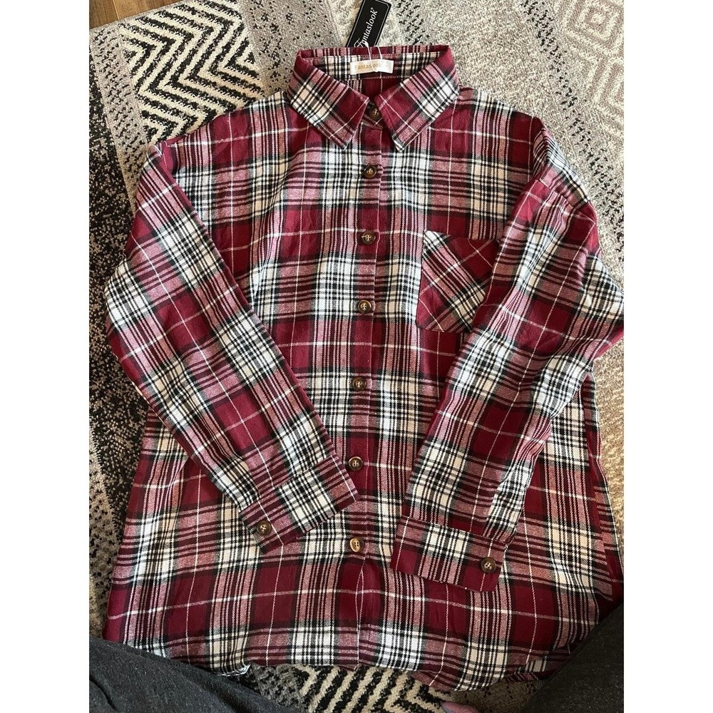 Fantaslook Plaid Long Sleeve